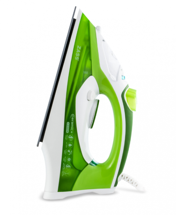 Fier de calcat Zass A 15, 2200W, talpa ceramica+, calcare verticala, Jet 120g/min [3]