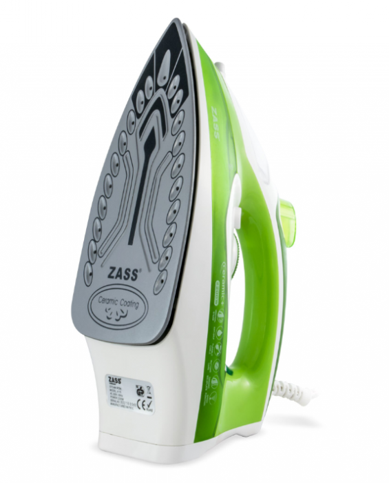 Fier de calcat Zass A 15, 2200W, talpa ceramica+, calcare verticala, Jet 120g/min [2]