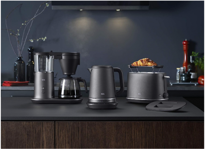 Fierbător AEG K7-1-6BP, 1.7L, afișaj LED, gri [6]