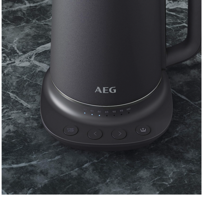 Fierbător AEG K7-1-6BP, 1.7L, afișaj LED, gri [3]