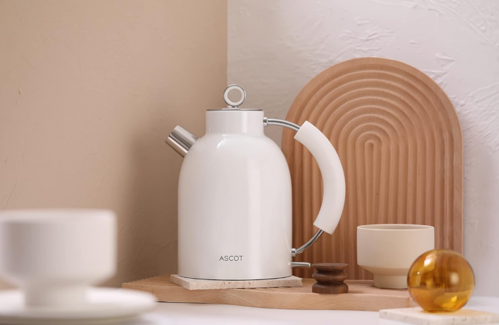 Fierbător apa ASCOT, ceainic electric de 1,6 litri, 2200 w [6]