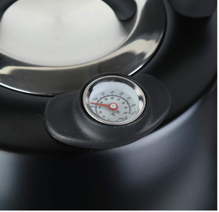 Fierbător cu fluier, oțel inoxidabil 2,5 L, potrivit pentru toate tipurile de plite/aragaz, inclusiv cu inducție [5]