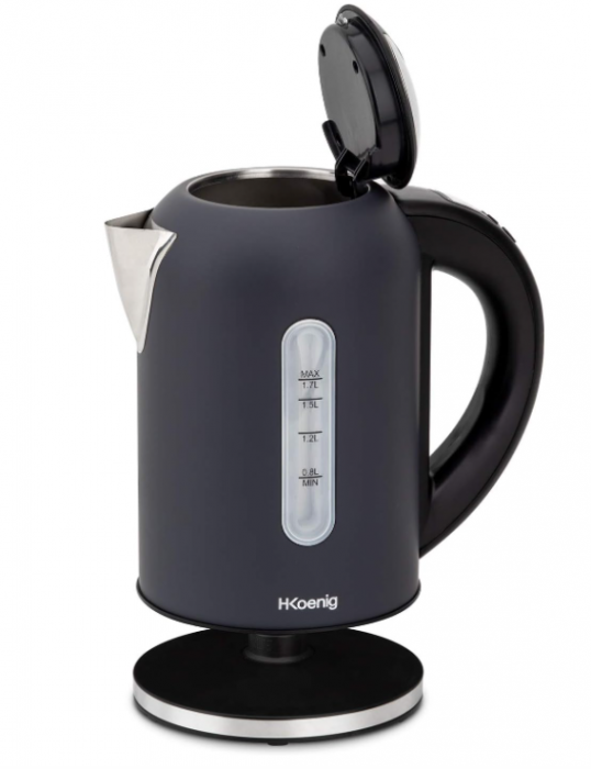 Fierbător de apa H.Koenig BOE52 cu temperatură reglabilă/ 1.7l/ 40-100°C/ 2200W [3]