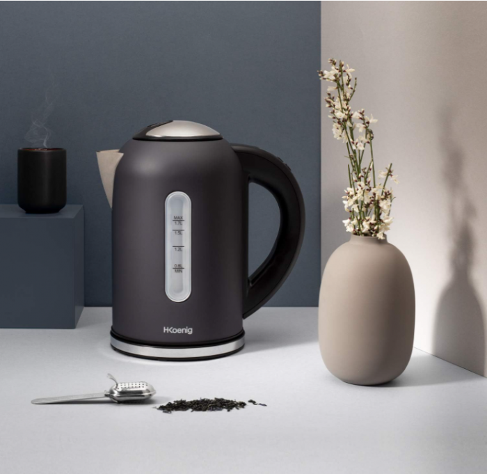 Fierbător de apa H.Koenig BOE52 cu temperatură reglabilă/ 1.7l/ 40-100°C/ 2200W [6]