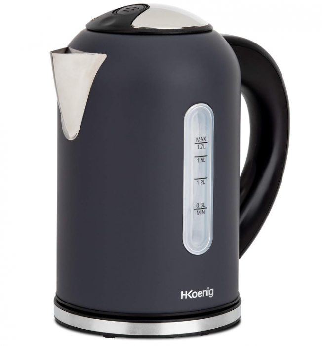 Fierbător de apa H.Koenig BOE52 cu temperatură reglabilă/ 1.7l/ 40-100°C/ 2200W [2]