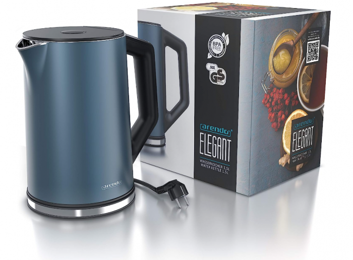 Fierbator Electric Arendo Bronzo, 40-100 grade, 1.5L, 220W [8]