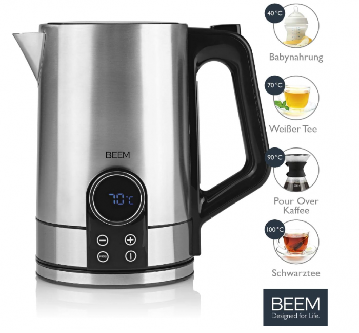 Fierbator electric BEEM TEA-SWITCH 2200W, ceainic 1.7L, 40-100°C [2]