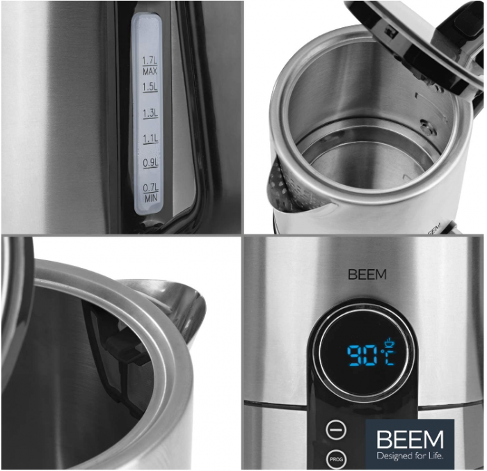 Fierbator electric BEEM TEA-SWITCH 2200W, ceainic 1.7L, 40-100°C [5]