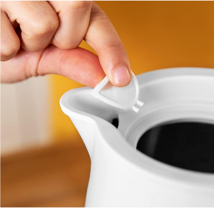 Fierbător electric Cecotec ThermoSense 400 White Woody, Capacitate 1.7 L, Putere 3000 W [9]