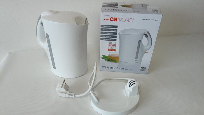 Fierbător electric Clatronic WK 3445, 1.7 L, alb [2]