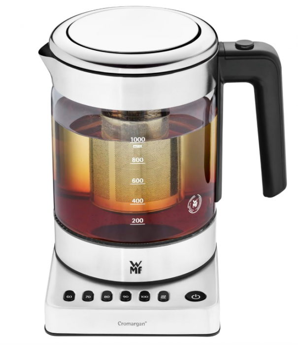 Fierbator electric cu infuzor WMF 0413180012, ceainic cu control al temperaturii, 1 L, 1900 W [10]