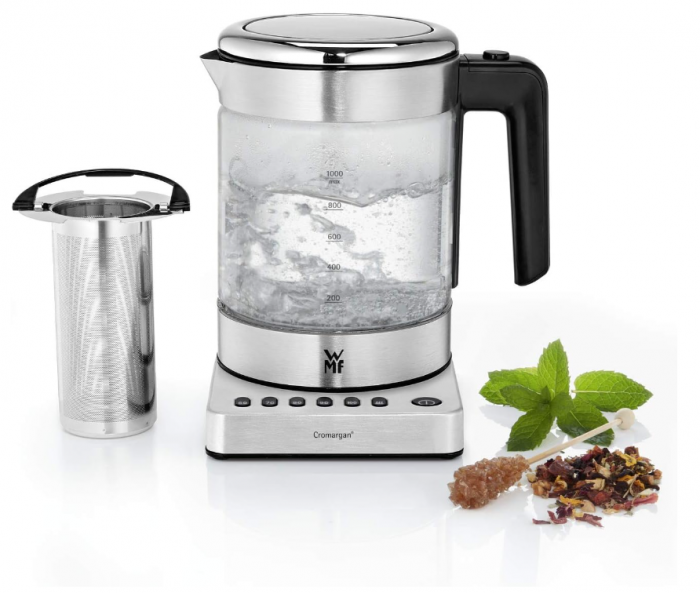 Fierbator electric cu infuzor WMF 0413180012, ceainic cu control al temperaturii, 1 L, 1900 W [11]