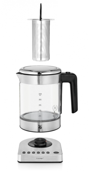 Fierbator electric cu infuzor WMF 0413180012, ceainic cu control al temperaturii, 1 L, 1900 W [12]