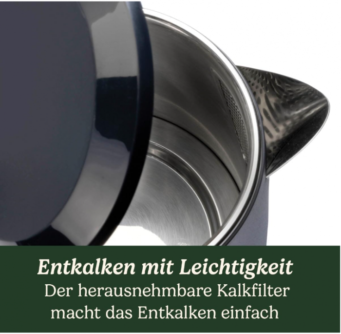 Fierbător electric Cuisinart CJK780E 1,5 L, 3000 W, gri [9]