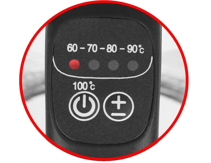 Fierbator electric de sticlă Emerio WK-119255, fără BPA, 1.7 L, 2200 W [3]