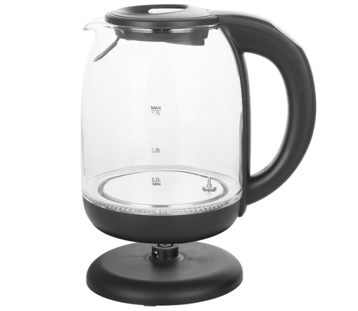 Fierbator electric de sticlă Emerio WK-119255, fără BPA, 1.7 L, 2200 W [4]