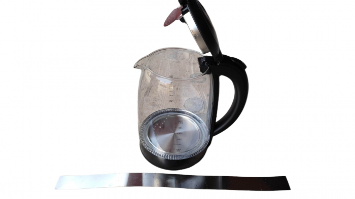 Fierbător electric din sticlă COSORI, 1.7L, 2200W, oțel inoxidabil, fără BPA [2]