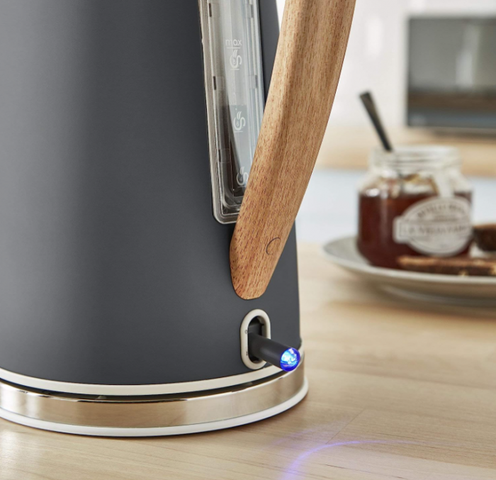 Fierbător electric fără fir ultra rapid Swan Nordic Design modern 1.7L 2200W [8]