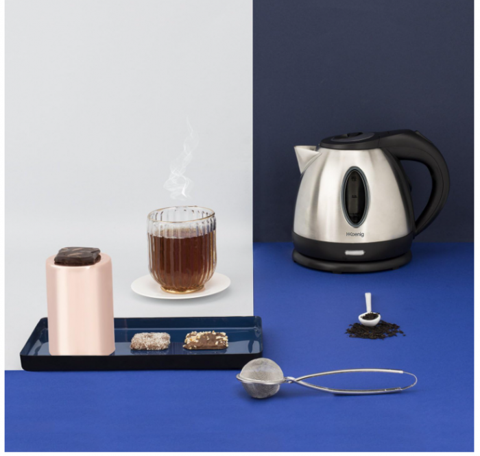 Fierbator electric H.Koenig B012, 1.2L, 1630W, otel inoxidabil [6]