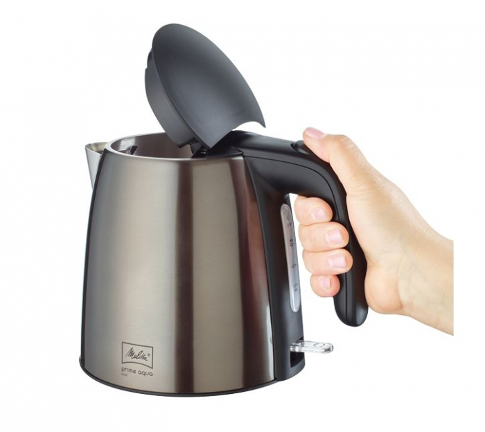 Fierbator electric Melitta Prime Aqua 1018-06, 1L, 2200W, Gri metalic [3]
