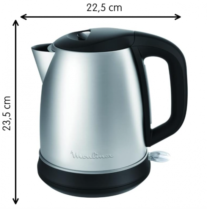 Fierbător electric Moulinex Subito 4, 1.7 L, Putere 2400 W, Culoare Negru [2]