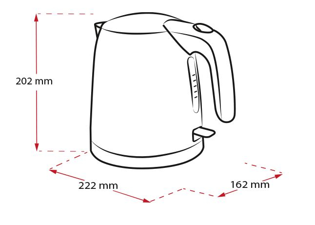 Fierbator electric Prime Aqua Mini 1018-07, 1L, inox [6]
