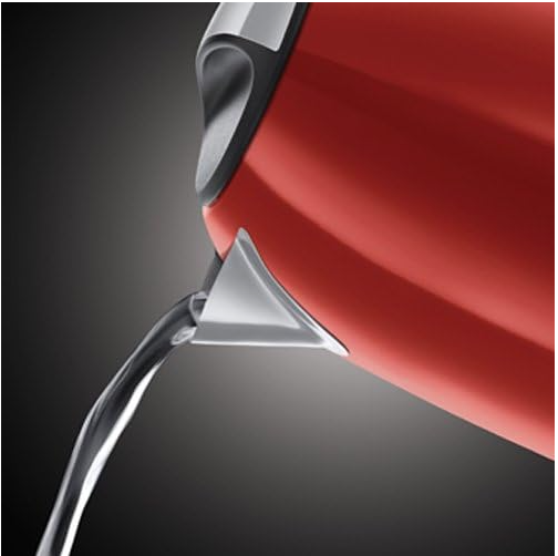 Fierbător electric Russell Hobbs 1.7 l, 2400 W, filtru de calcar, 20412-70, Roșu [2]