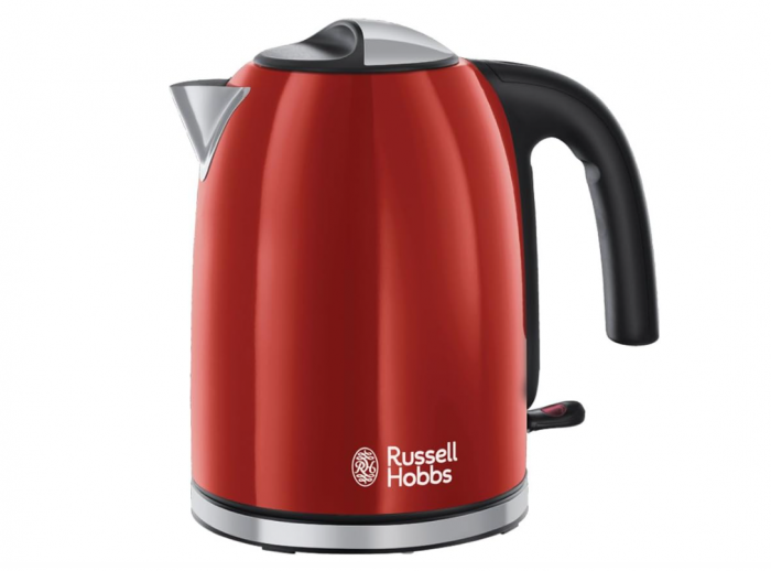 Fierbător electric Russell Hobbs 1.7 l, 2400 W, filtru de calcar, 20412-70, Roșu [1]