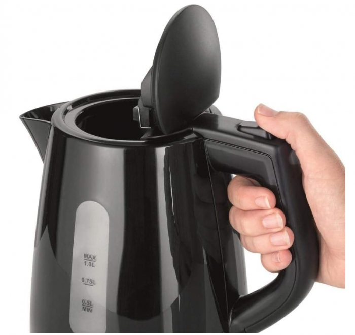 Fierbător electric SEVERIN WK 3410 2200 W, 1 litru, ceainic negru [4]