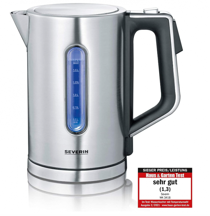 Fierbător electric SEVERIN WK 3418, 1.7 l, 3000 W, fără BPA [2]