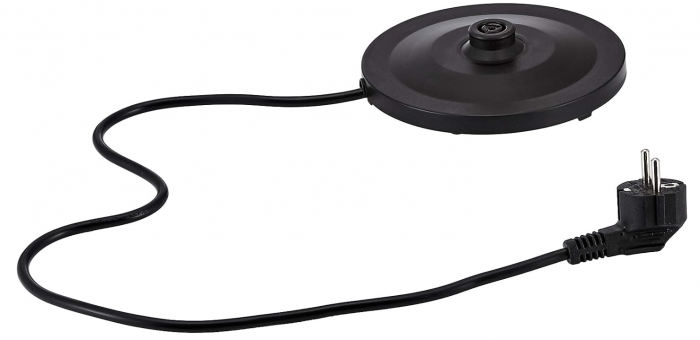 Fierbător portabil din oțel inoxidabil Amazon Basics, 1.7 L, argintiu [5]