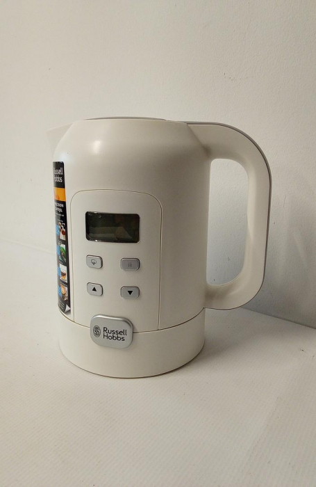 Fierbător Russell Hobbs cu setare digitală a temperaturii, 25-100°C, afișaj LCD, 1.7L, 2200W, 21150-70 [4]
