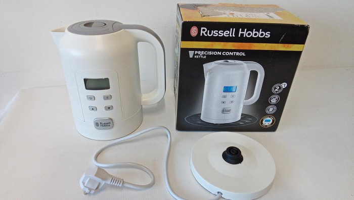 Fierbător Russell Hobbs cu setare digitală a temperaturii, 25-100°C, afișaj LCD, 1.7L, 2200W, 21150-70 [2]
