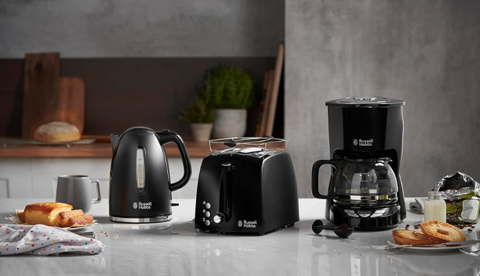 Fierbător Russell Hobbs Textures+ 22591-70 1.7L, 2400W, cu LED [7]