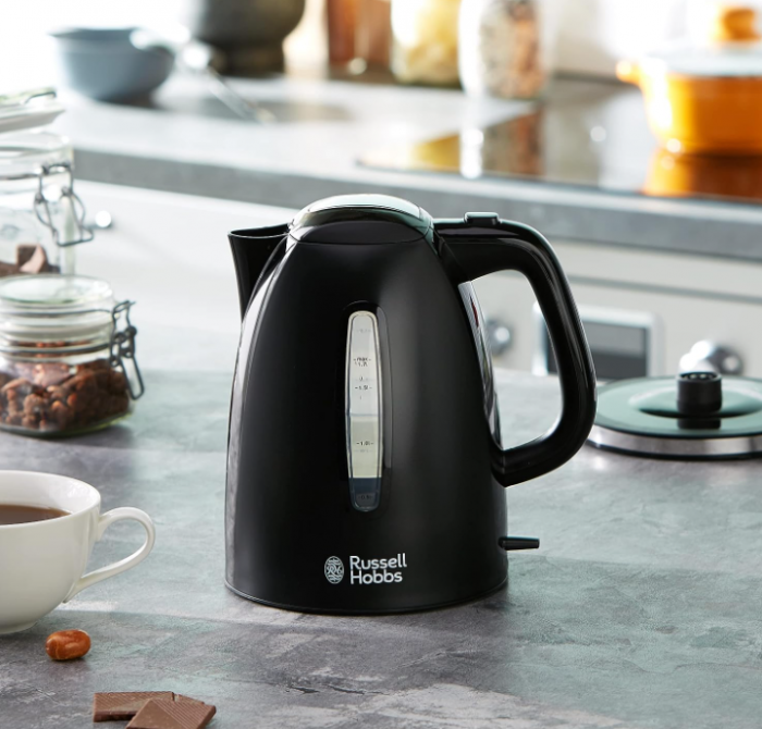 Fierbător Russell Hobbs Textures+ 22591-70 1.7L, 2400W, cu LED [8]