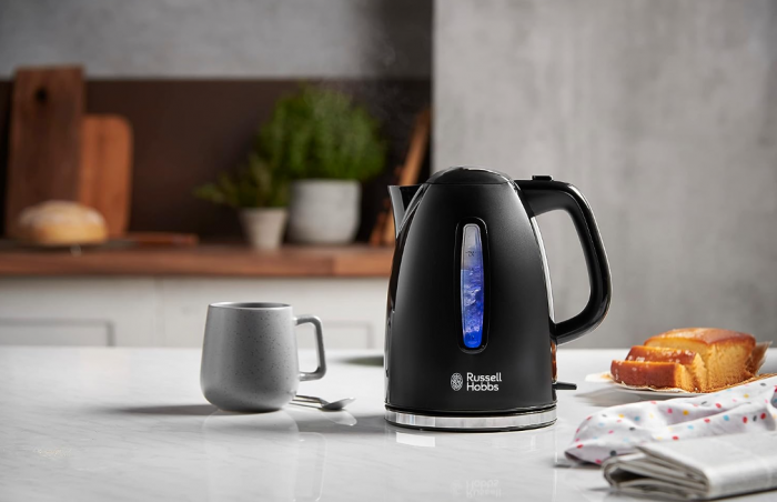 Fierbător Russell Hobbs Textures+ 22591-70 1.7L, 2400W, cu LED [2]