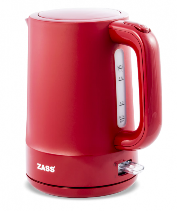 Fierbator Zass ZCK 10 RL Red Line, 2200 W, 1,7 L, baza rotativa, sistem de oprire automat/manual, indicator nivel apa [3]