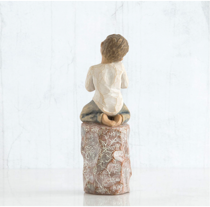 Figura sculptată pictată manual, Willow Tree [3]