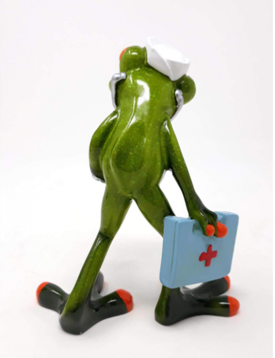 Figurină decorativă Formano Doctor Broască, Înălțime 13.5 cm [3]