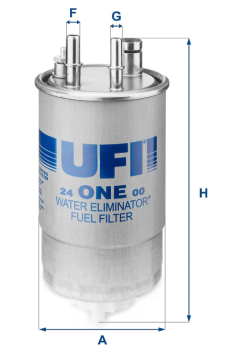 Filtru combustibil UFI FILTERS 24.ONE.00 [2]