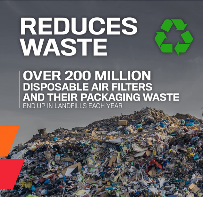 Filtru de aer K&N, reutilizabil, compatibil cu DS/Opel/Peugot/Vauxhall/Mini/Citreon 2007-2019 (DS, Grandland, Cooper, C5, C4L), 33-2936 [5]