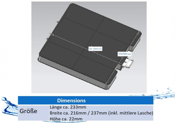 Filtru de carbune activ KF3TEC pentru hota [2]