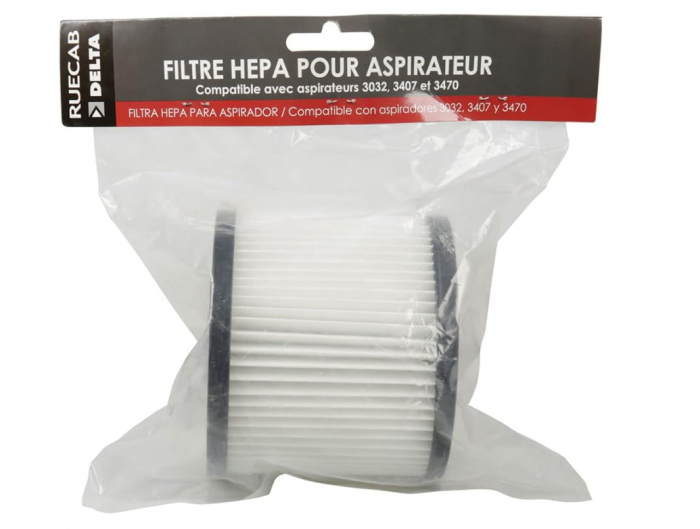 Filtru HEPA pentru aspirator RUECAB, lavabil, Aspirator compatibil 3032, 3407, 3470, 3842 [4]