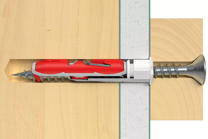 Fischer 540178 Diblu de comutare, gri/roșu, set de 14 bucati [6]