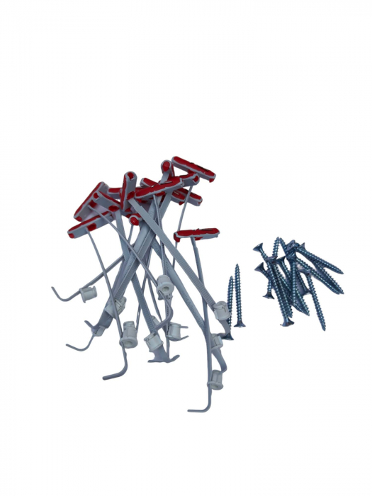 Fischer 540178 Diblu de comutare, gri/roșu, set de 14 bucati [2]