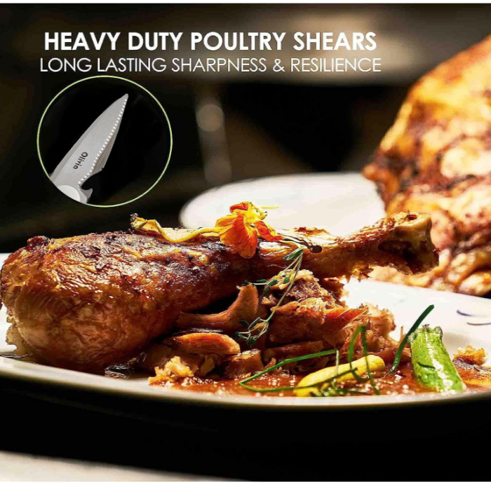 Foarfeca de Bucătărie Multifuncționala IPEA din Oțel, Echipată cu Deschizător de Sticle [8]