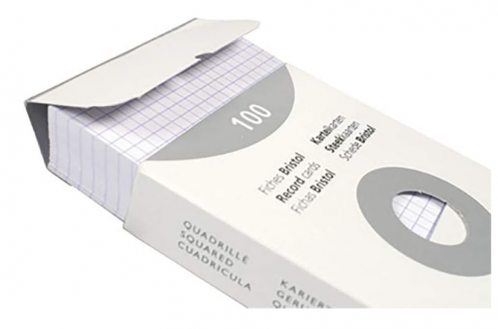 Foi pentru notite Exacompta 13208E, Pachet de 100, Dimensiune A5, Alb [5]