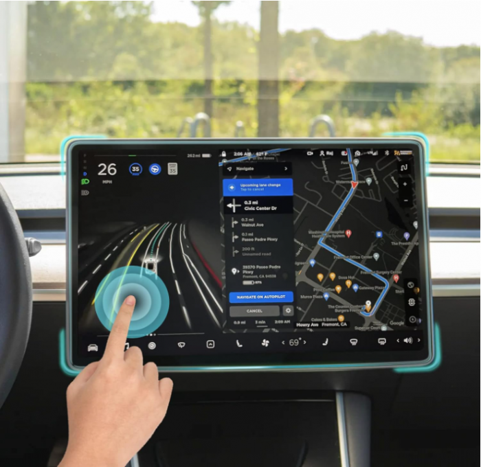 Folie de protectie pentru ecran pentru Tesla Model 3 / Y din sticlă securizată [7]