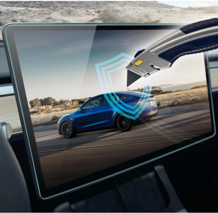 Folie de protectie pentru ecran pentru Tesla Model 3 / Y din sticlă securizată [9]