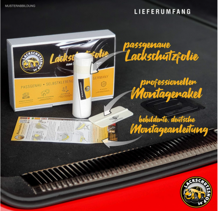 Folie de protectie vopsea Lackschutzshop pentru VW T6.1 din 2019, autoadeziva transparenta [6]